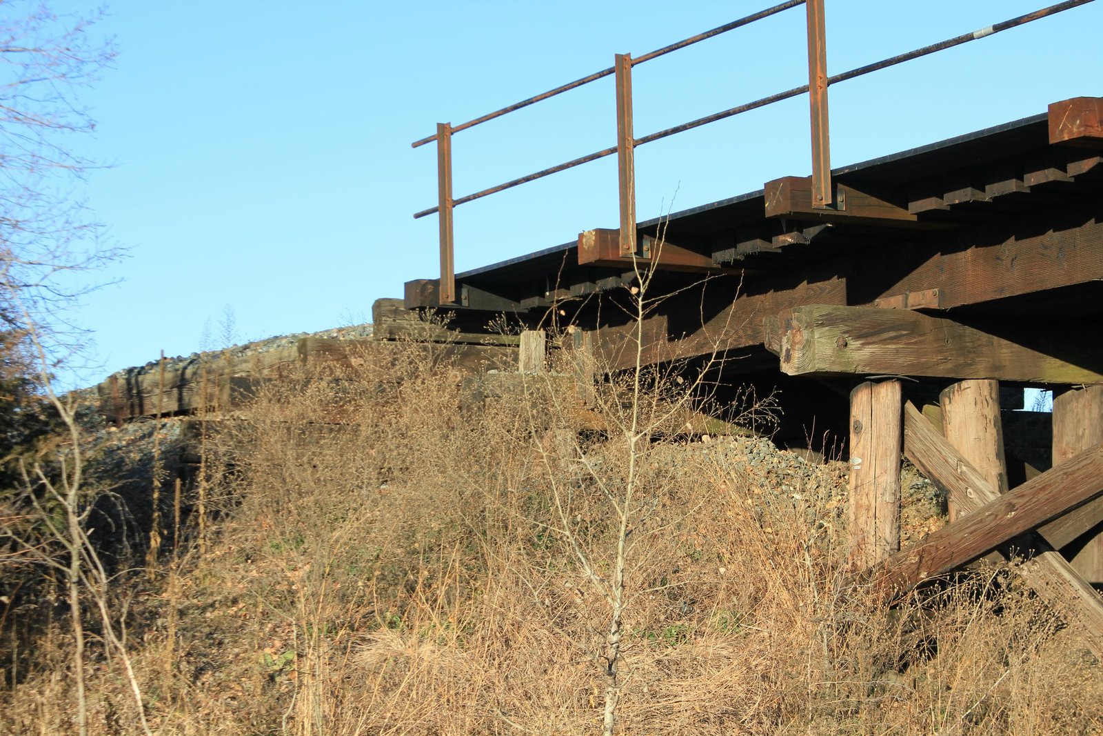 West abutment